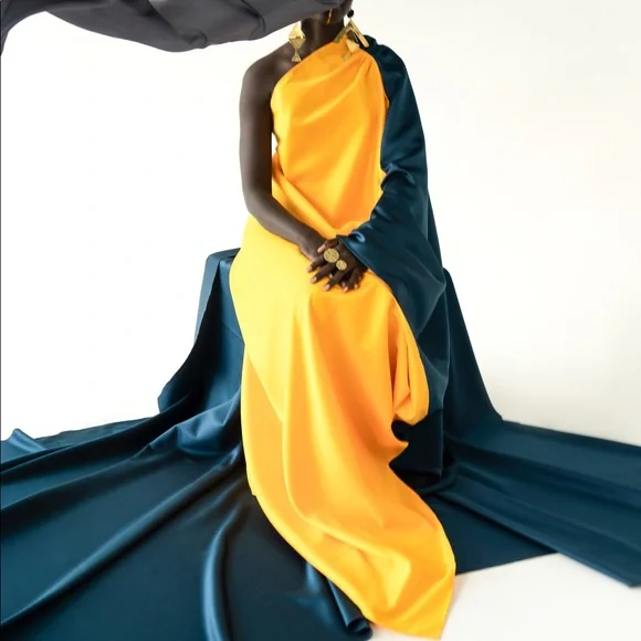 ONE SIZE 2 WAY off shoulder dress sz. 0-18 - Picture 4 of 16